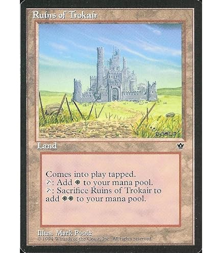 Amazon.com: Magic The Gathering - Amber Prison - Mirage : Toys & Games